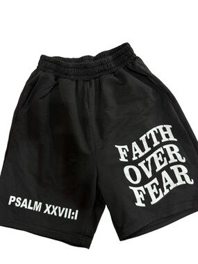 Manfinity Men's S Graphic Shorts High Waist Elastic Casual Workout Athletic Gym